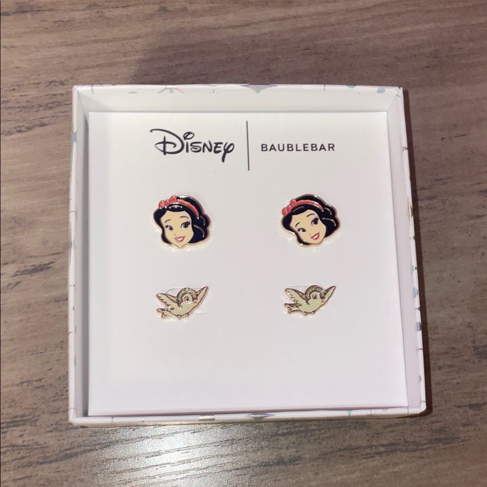 Disney x BaubleBar Snow White & Bird Earrings | Beauty & Whimsy